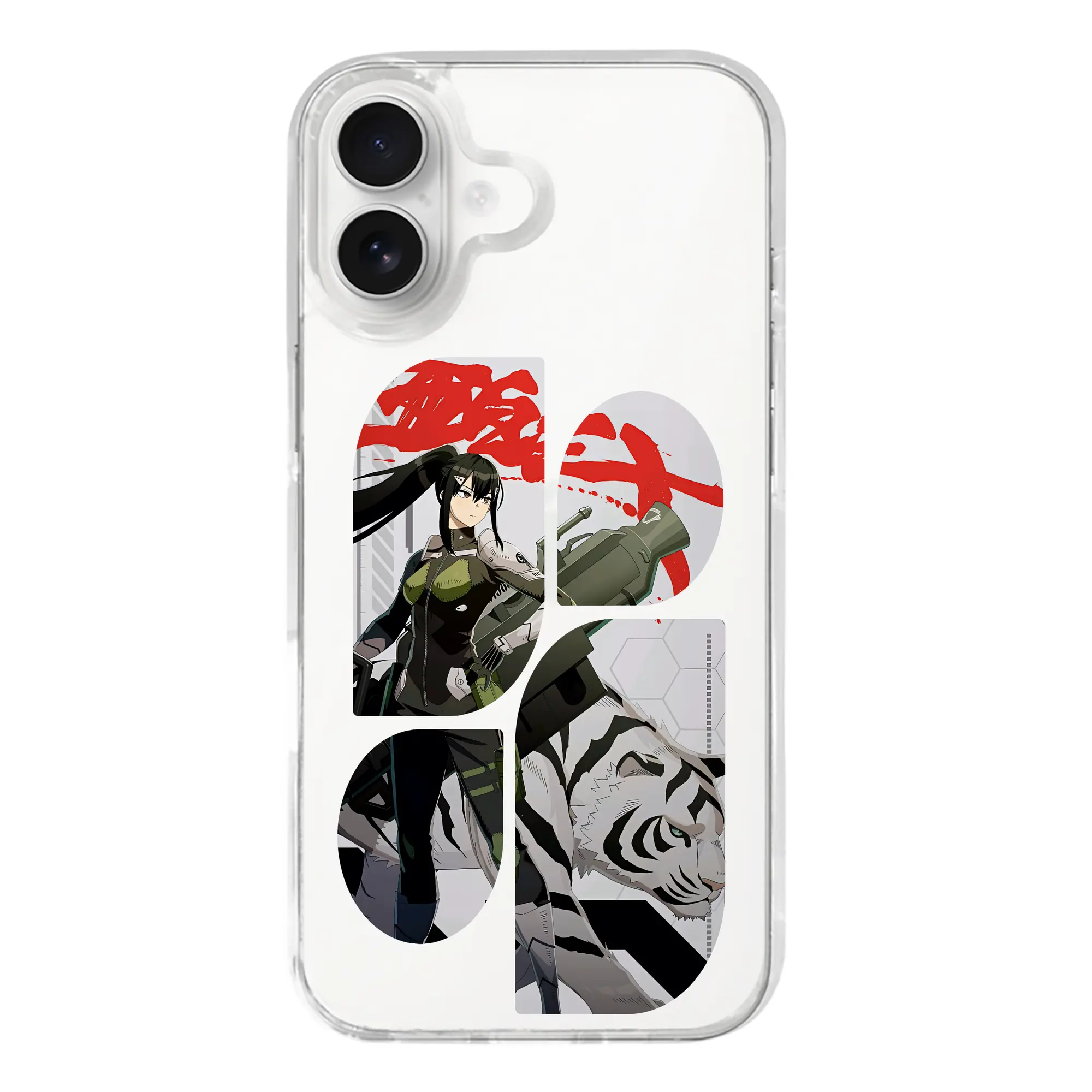 怪獣8号 グッズ,亜白ミナ - iPhone 17シリーズ 透明スマホケース – 薄型・耐衝撃・精密フィット保護カバー